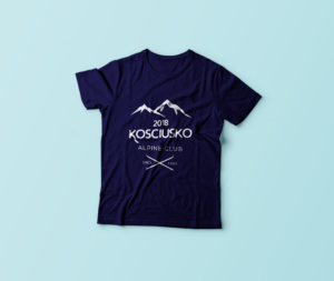 Design de T-shirt par teleporter pour Kosciusko Alpine Club | Design : #17707407