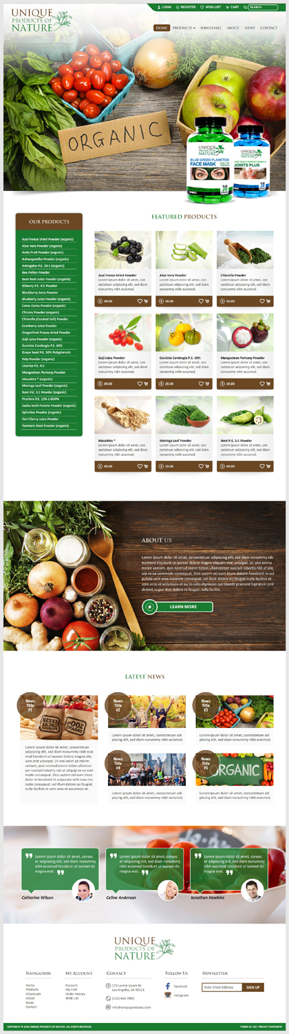 Web Design by -Marc- for UPON INC | Design #17768632