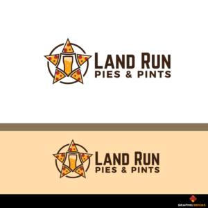Land Run Pies & Pints | Logo Design by Graphic Bricks