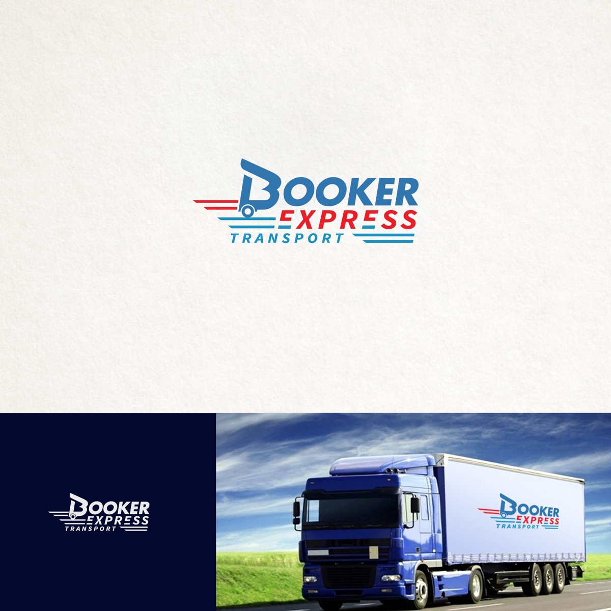 Logo Design by ideaz2050 for Booker Express Transport, LLC | Design #17658594