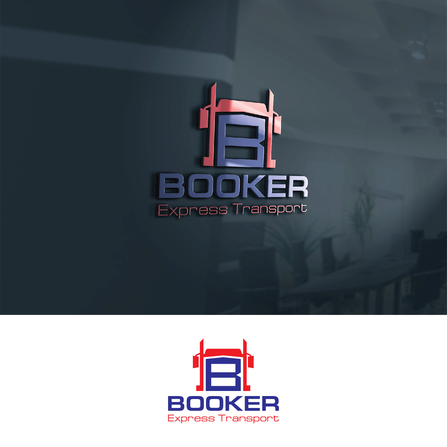 Diseño de Logo por GraphicTec para Booker Express Transport, LLC | Diseño #17658687