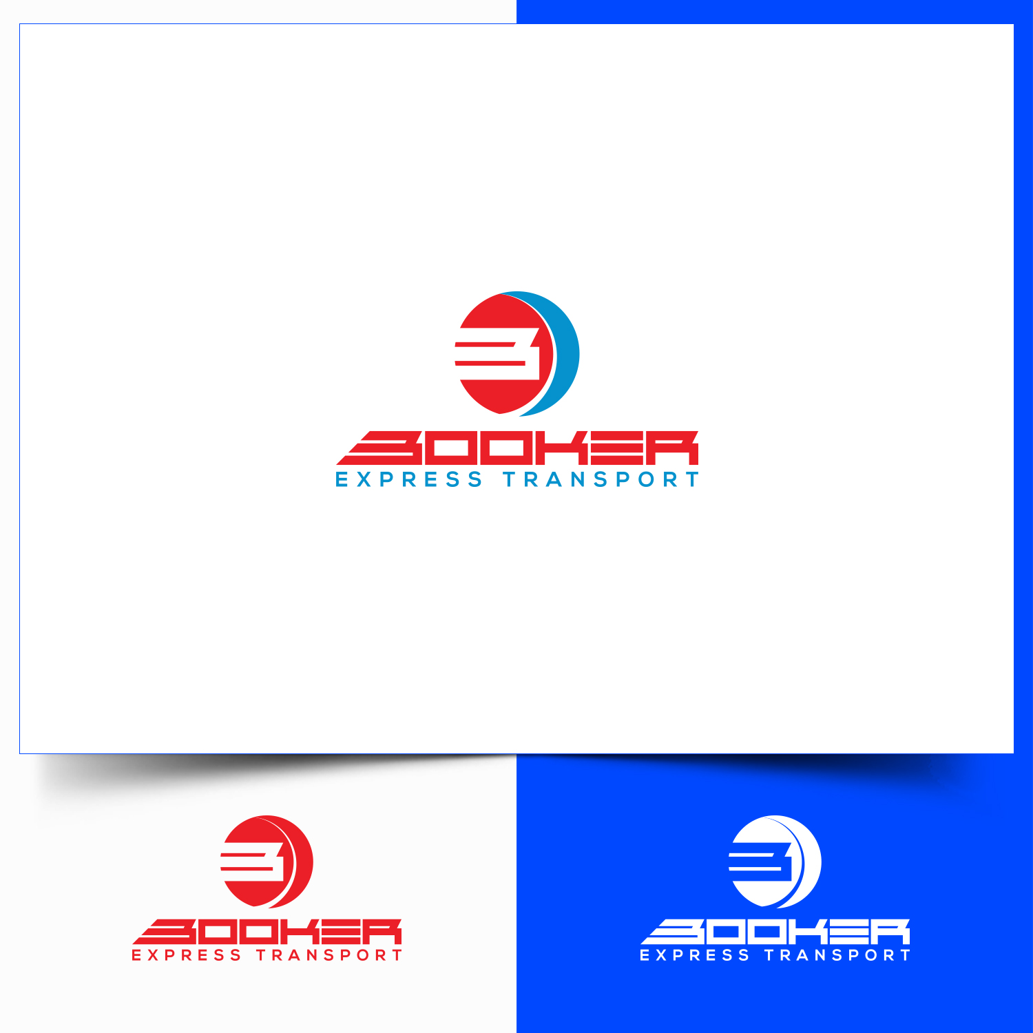 Logo-Design von Aliza Creative für Booker Express Transport, LLC | Design #17668906