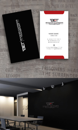 Diseño de Logo por zebronicgraphic para Booker Express Transport, LLC | Diseño: #17672999