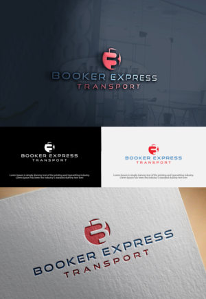 Logo Design by dr ghulam mustafa sahab for Booker Express Transport, LLC | Design: #17657110