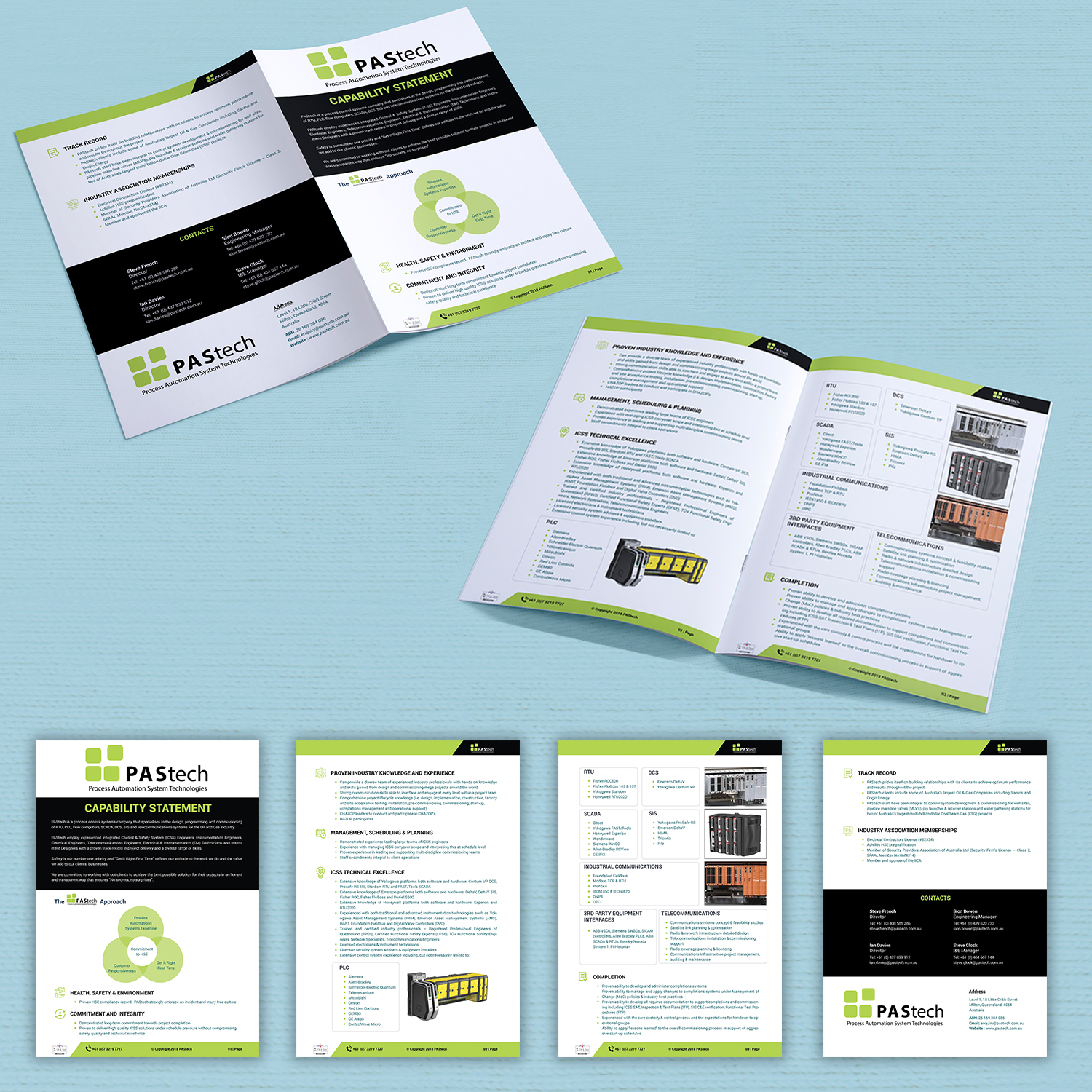 Brochure Design by VDB Designs for PAStech | Design #17670822