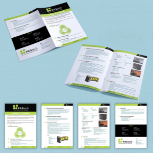 Broschüren-Design von VDB Designs für PAStech | Design #17670824
