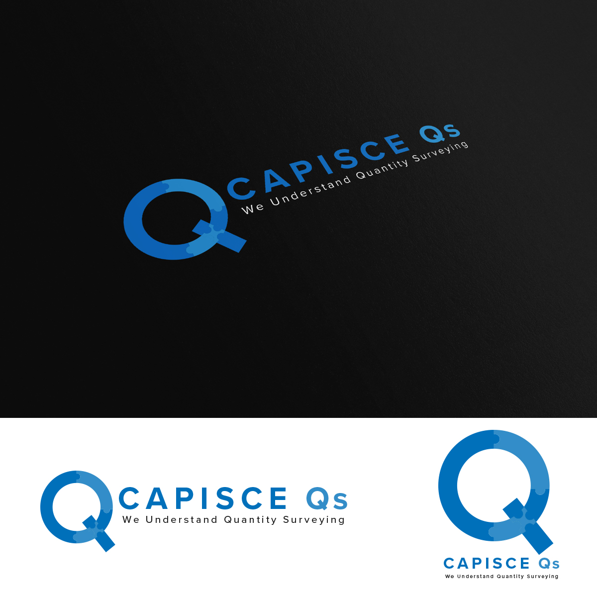 Logo-Design von Kimosis Designs für Capisce Qs | Design #17696552