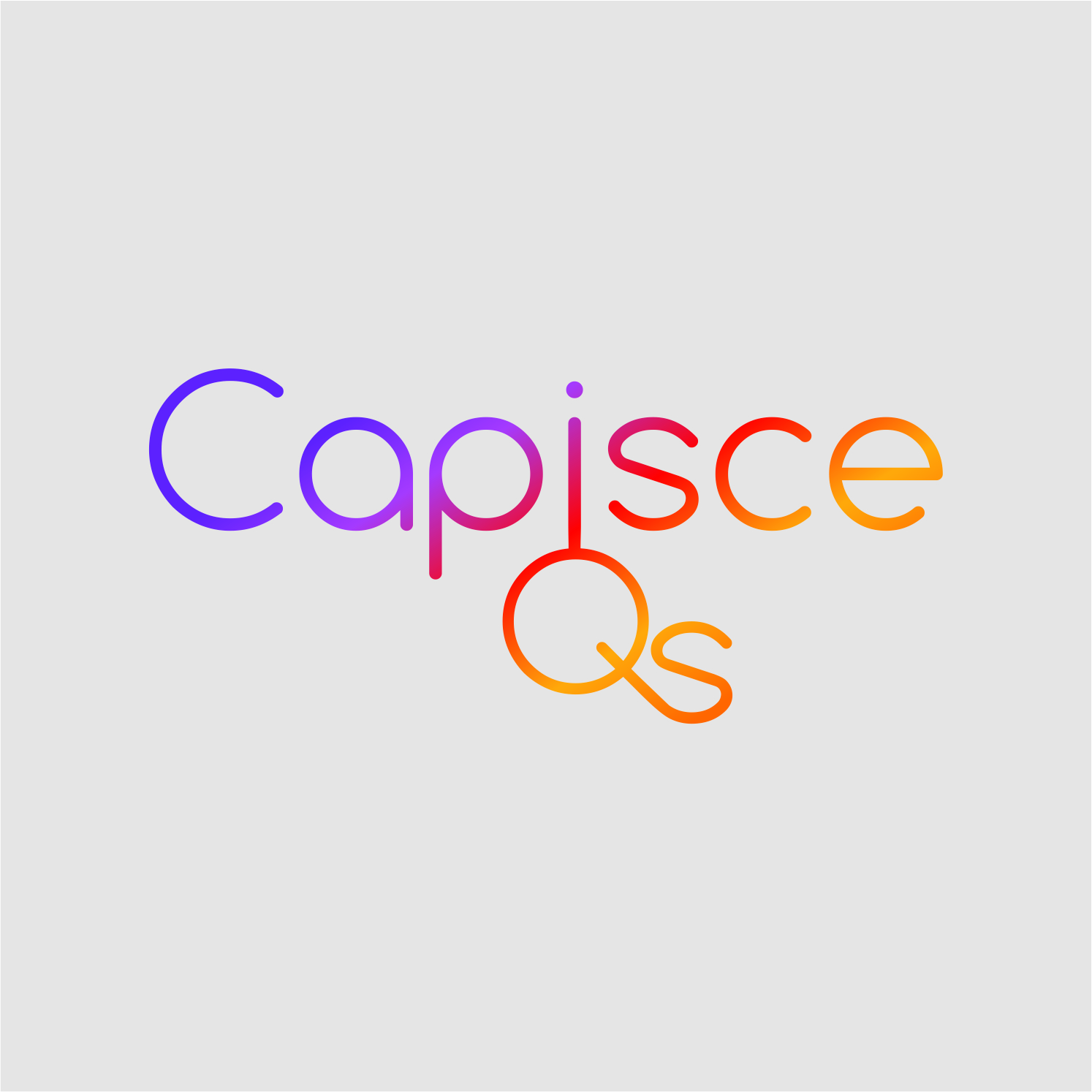 Logo Design by Erik Susanto for Capisce Qs | Design #17677113