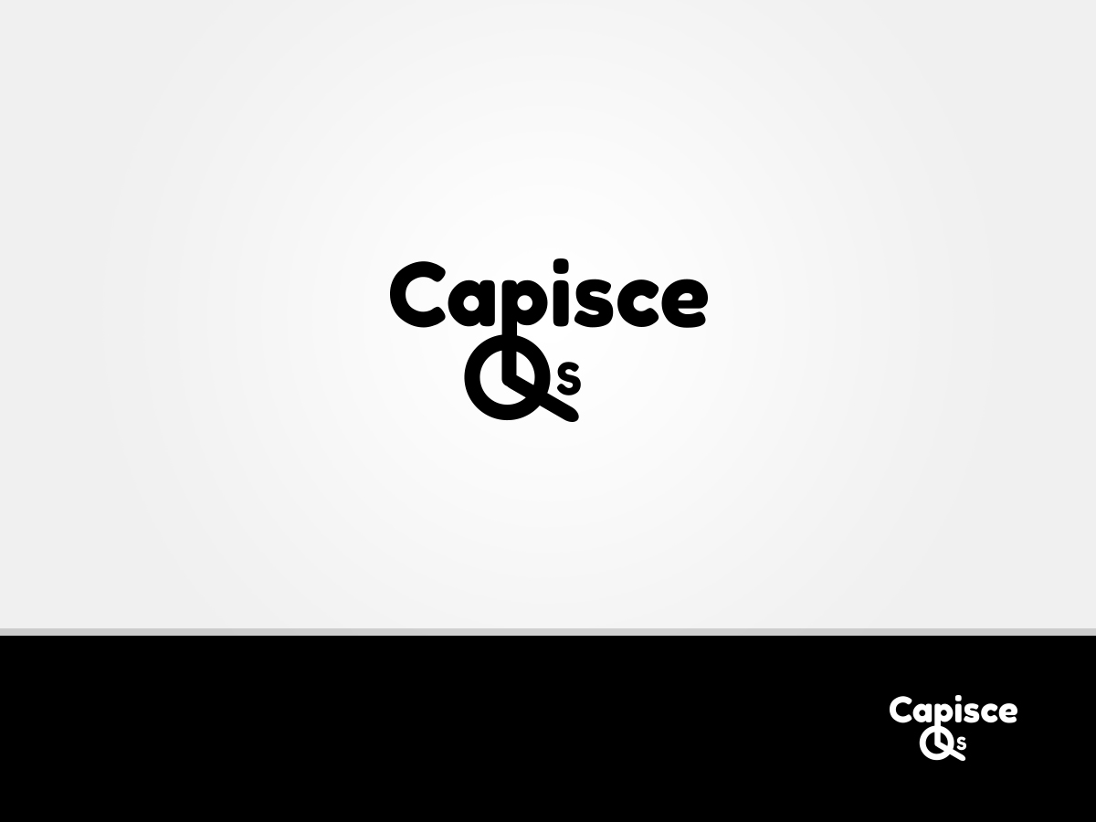Logo Design by e-mind for Capisce Qs | Design #17731898