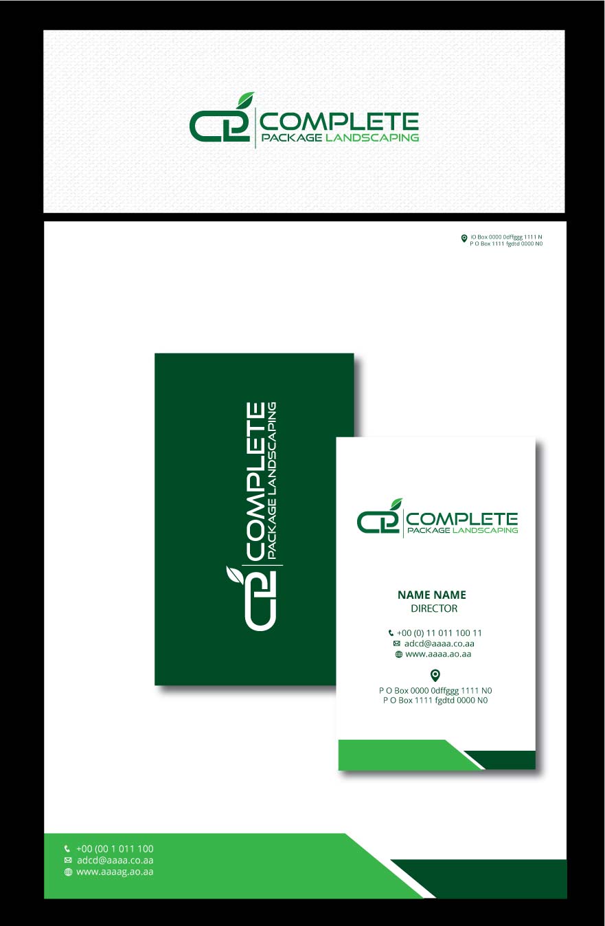 Diseño de Logo por zebronicgraphic para Complete package landscaping  | Diseño #17673148