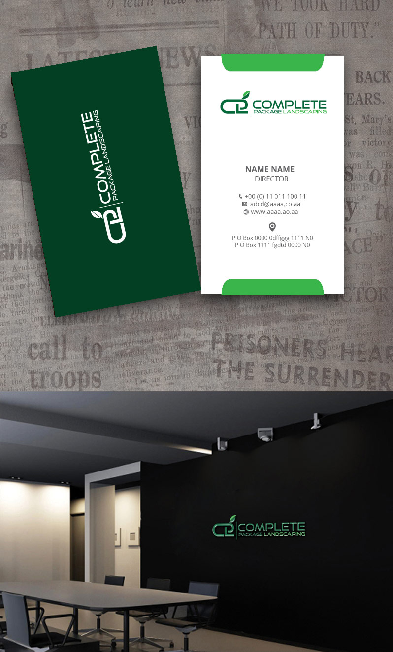 Logo Design by zebronicgraphic for Complete package landscaping  | Design #17673153