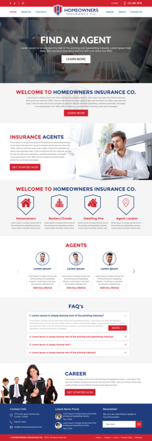 Web Design by rightway for Argos InfoTech, LLC | Design: #17694462