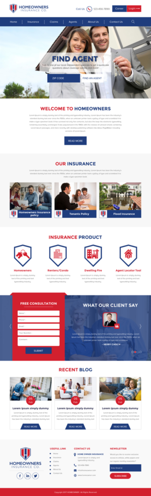 Web Design by rightway for Argos InfoTech, LLC | Design: #17694464