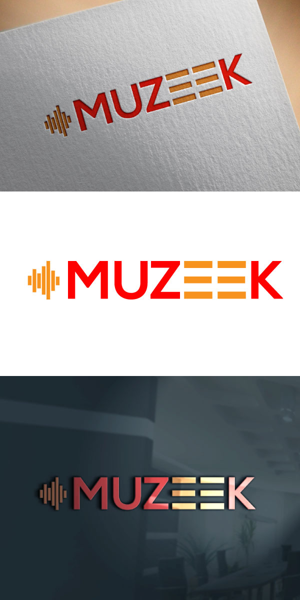 Logo Design by apple two for Muzeek | Design: #17688439