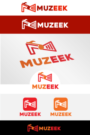 Logo-Design von Saqib Ahmad für Muzeek | Design #17676770