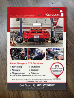 Promotion for Local Garage - DTS Services offering 10% off | 48 Flyer ...