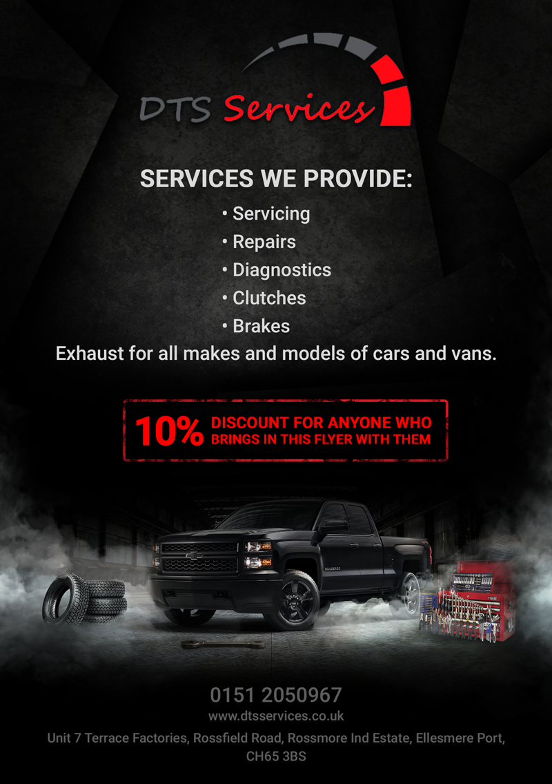 Bold Modern Auto Repair Flyer Design For A Company By V1kt0riya