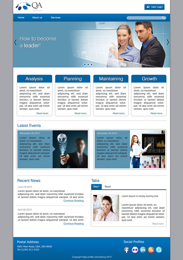 Web Design par Harpreet  singh pour ce projet | Design #2775744