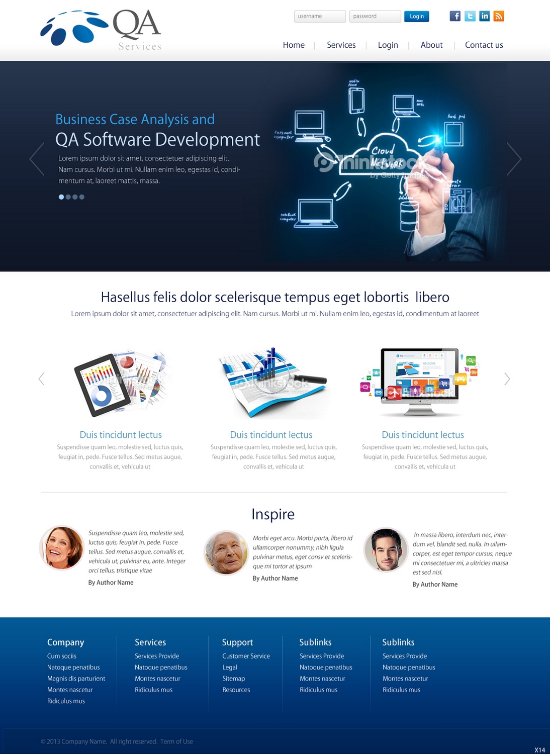 Web Design by pb for this project | Design #2759511