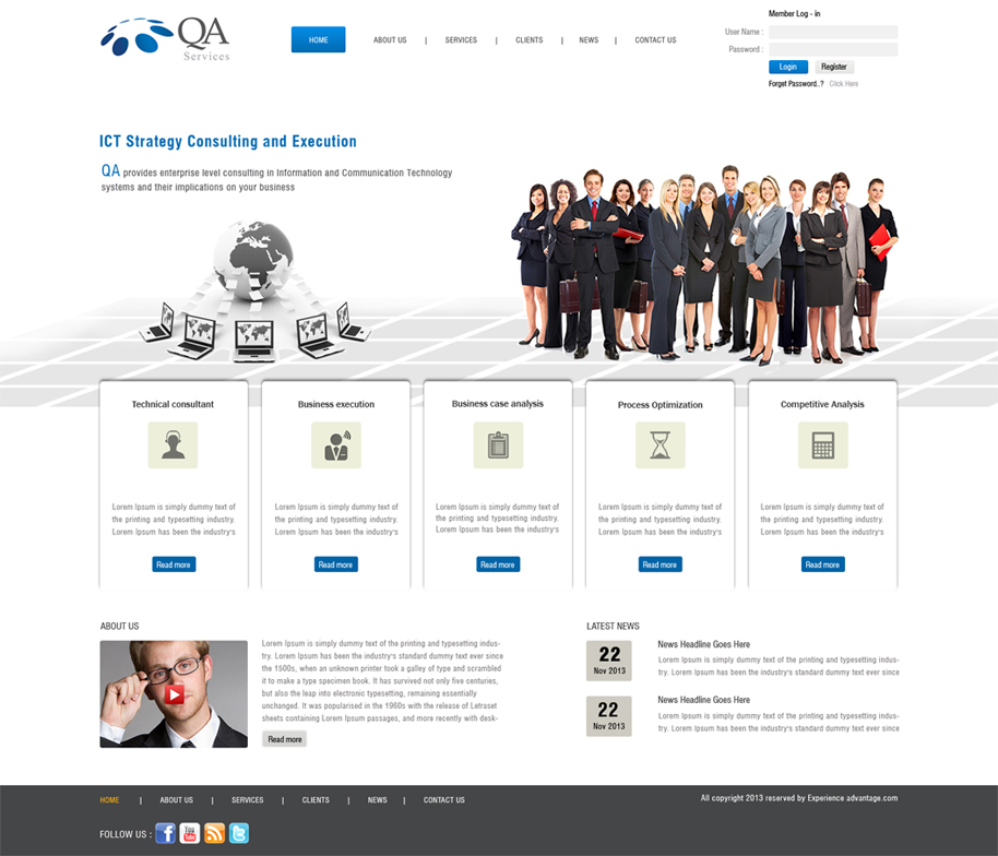 Web Design by Harpreet Singh for this project | Design #2768618