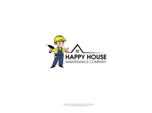 Logo Design by Shigh5 for Happy House Maintenance Company, LLC. | Design: #17733921