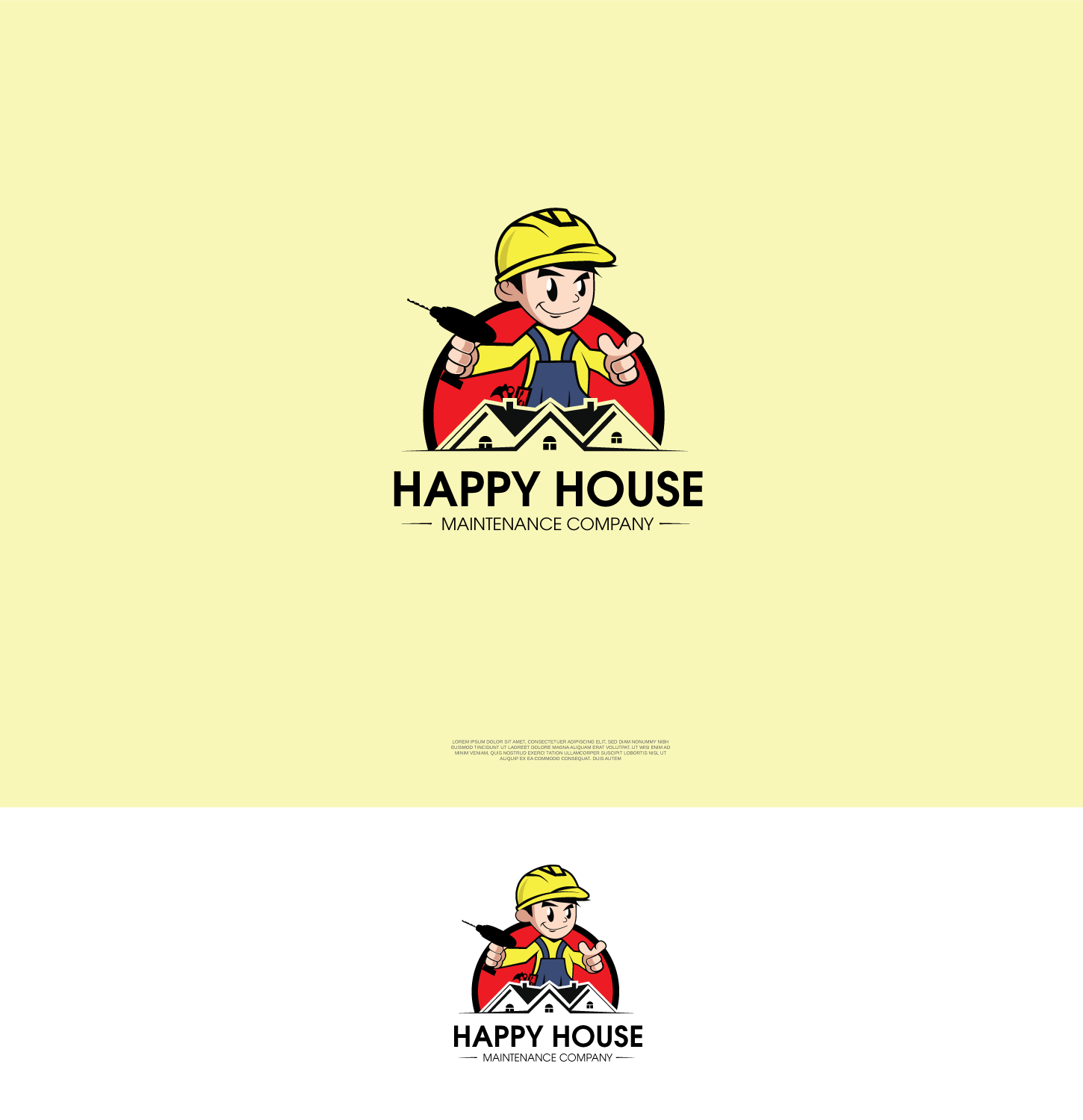Diseño de Logo por Shigh5 para Happy House Maintenance Company, LLC. | Diseño #17733922