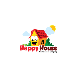 Diseño de Logo por ecorokerz para Happy House Maintenance Company, LLC. | Diseño #17702496