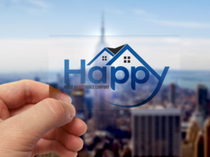 Logo Design by RHD for Happy House Maintenance Company, LLC. | Design: #17712396