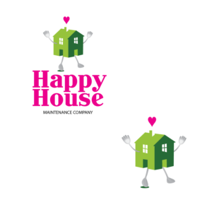 Diseño de Logo por thehummer para Happy House Maintenance Company, LLC. | Diseño #17732040