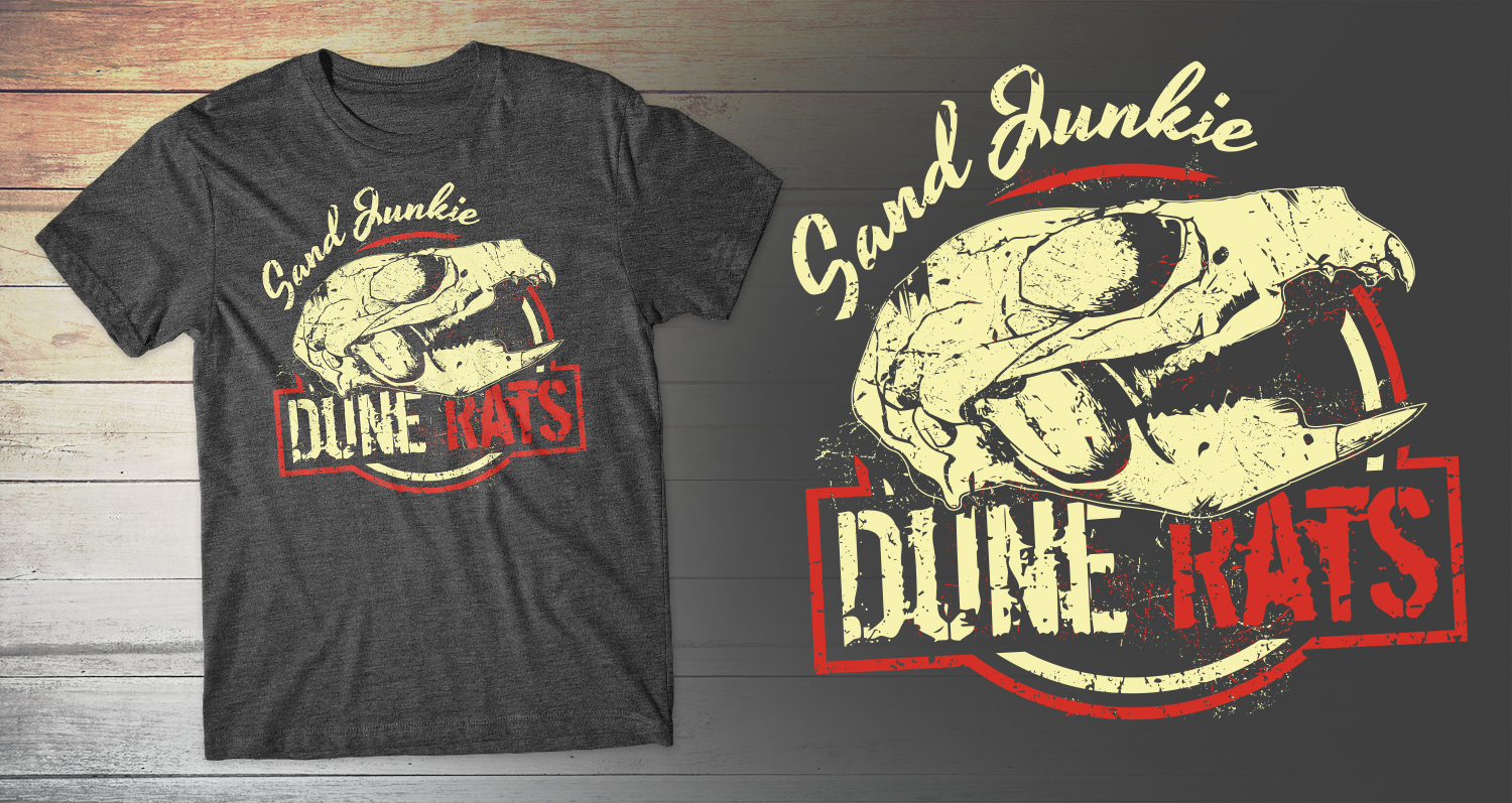 T-shirt Design by db1404 for DuneRats | Design #17695366