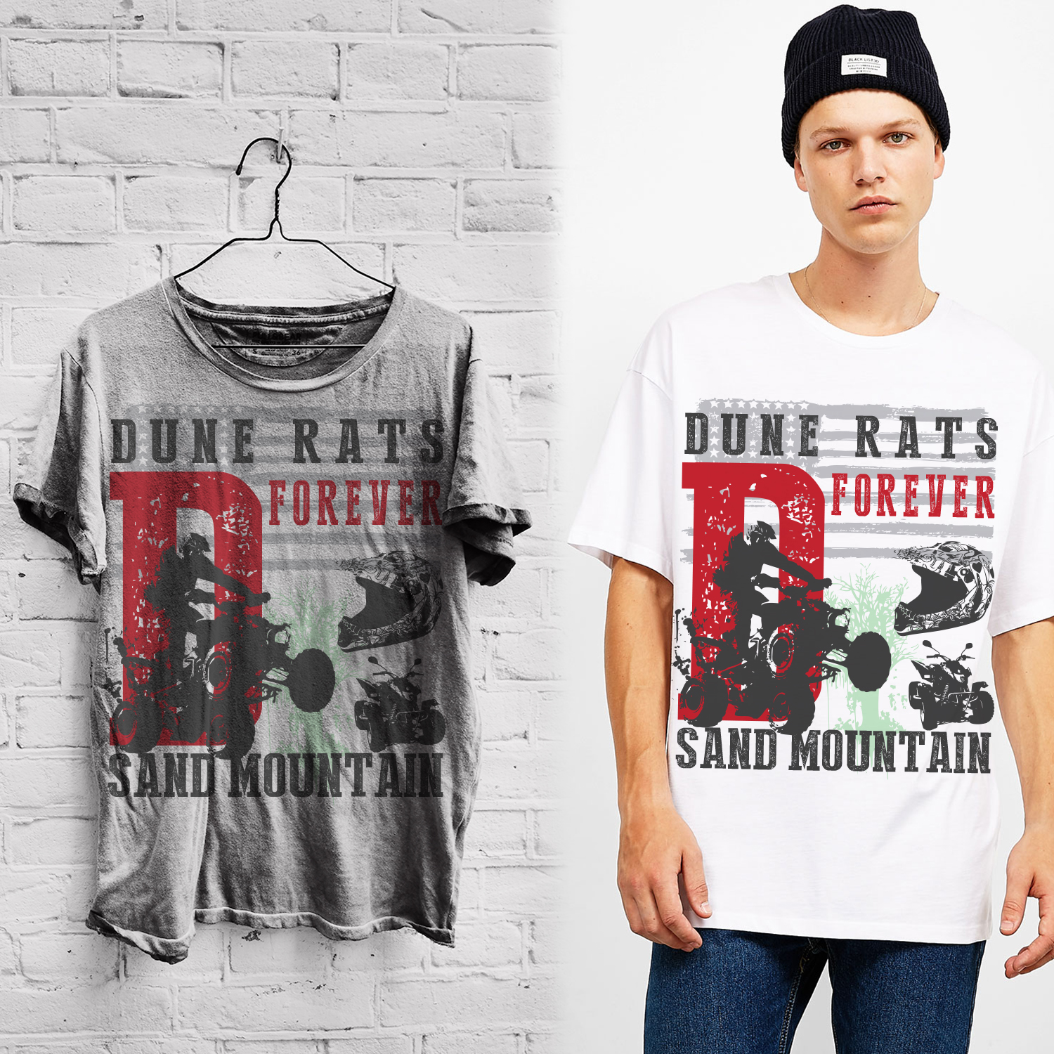 T-shirt Design by Tolga for DuneRats | Design #17757983