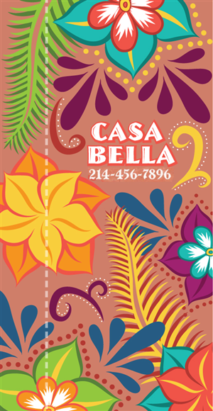 Mural design needed for 3 story, spanish style wall. | Art Design by jd_teedesigns