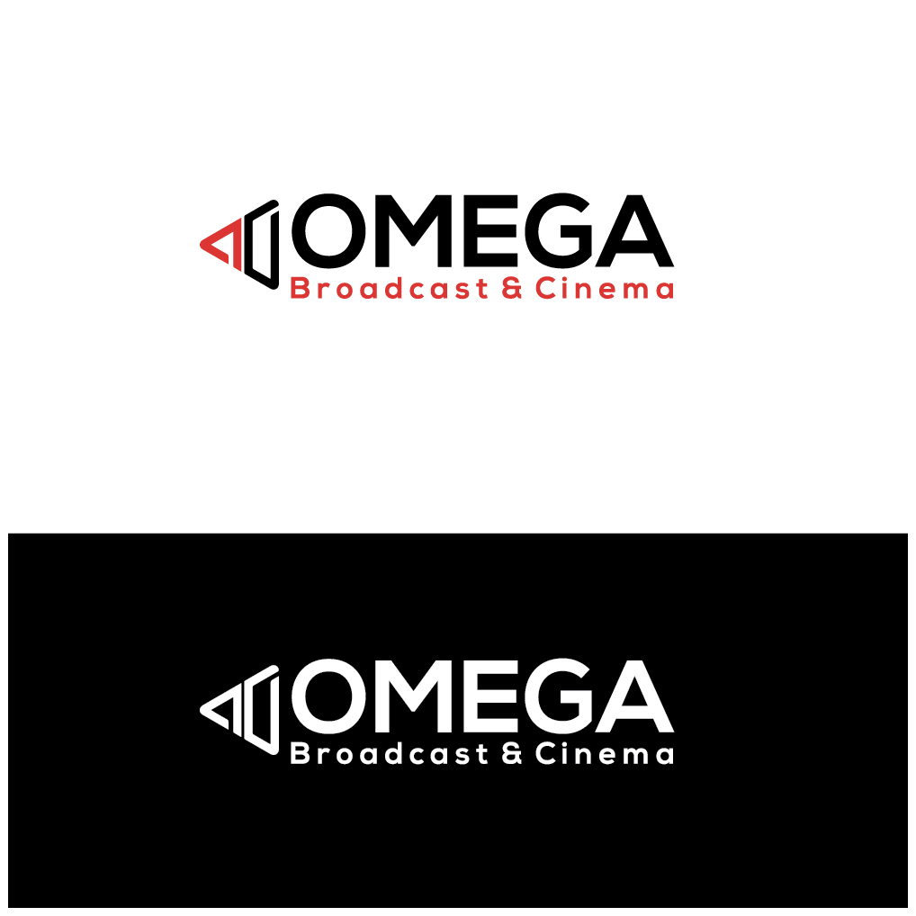 Logo Design by Vlatka for Omega Broadcast & Cinema, LP | Design #17674658