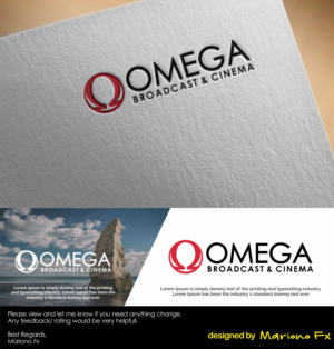 Design de Logo par Mariono Fx pour Omega Broadcast & Cinema, LP | Design : #17682091