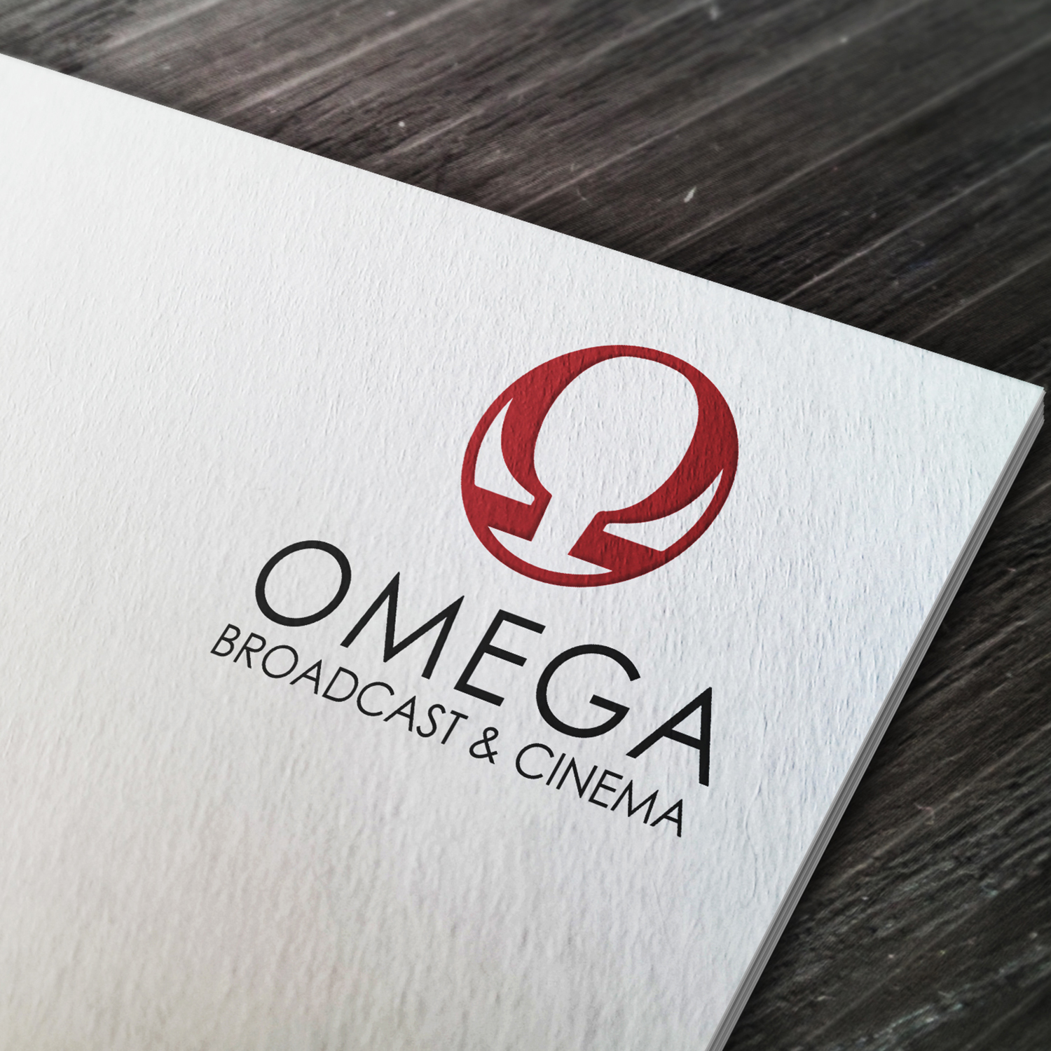 Logo Design by yhutomo for Omega Broadcast & Cinema, LP | Design #17688409