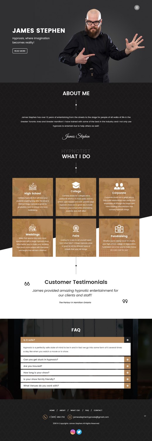 Web Design by pb for this project | Design #17777630