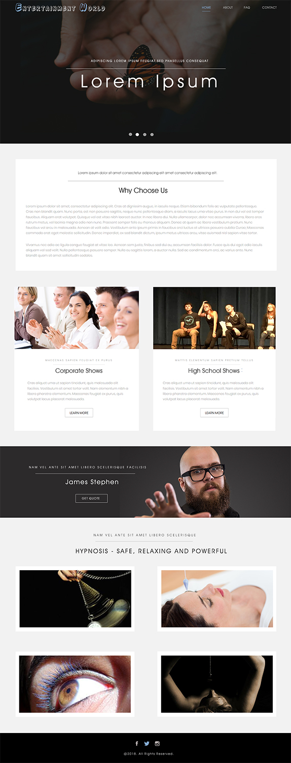 Web Design by e-graphics for this project | Design #17713202