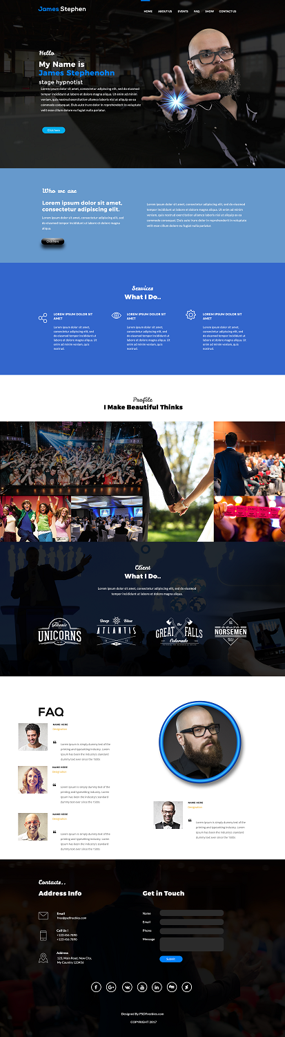 Web Design by Grebowiec Peter for this project | Design #17716348