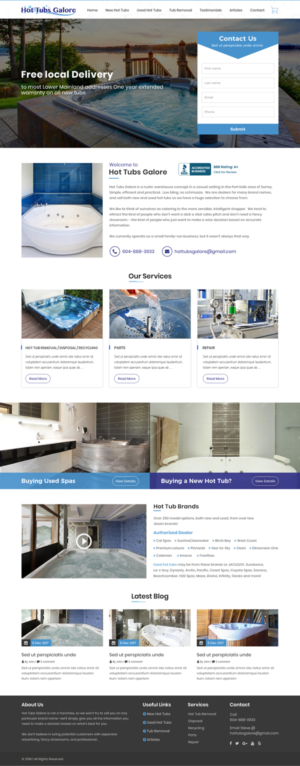 Web Design by Sujit Banerjee for Shelley Daunais | Design #17713454