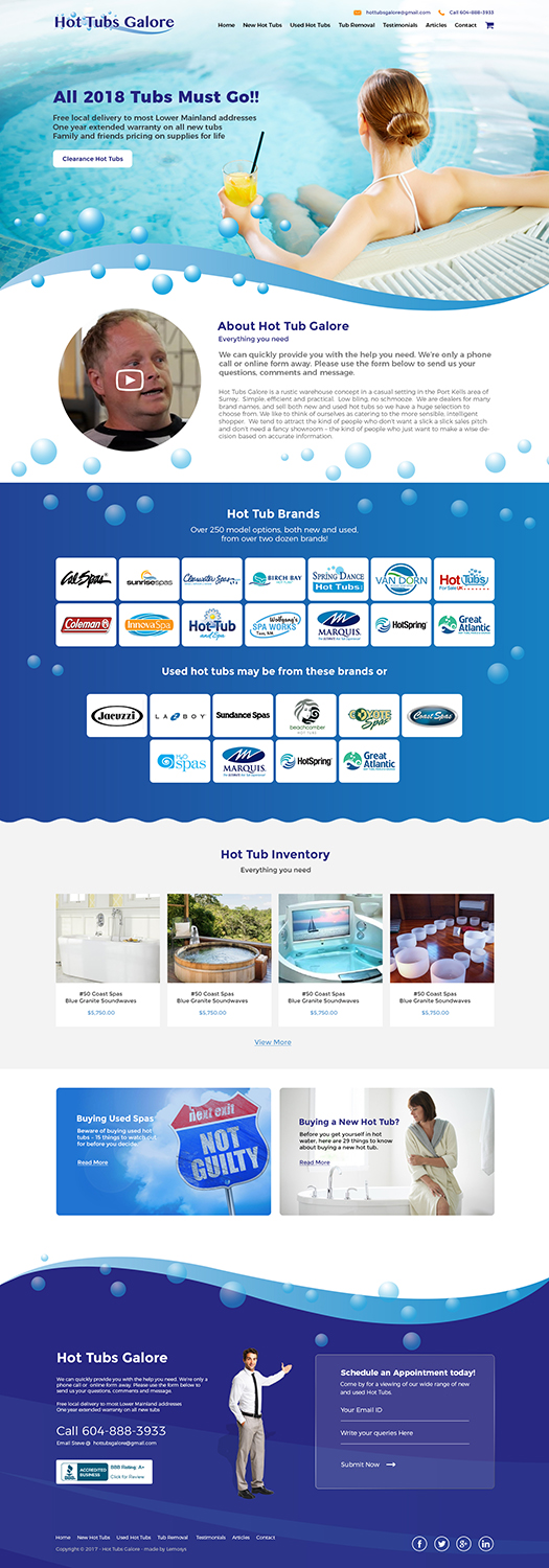 Web Design by lemosys infotech for Shelley Daunais | Design #17795750