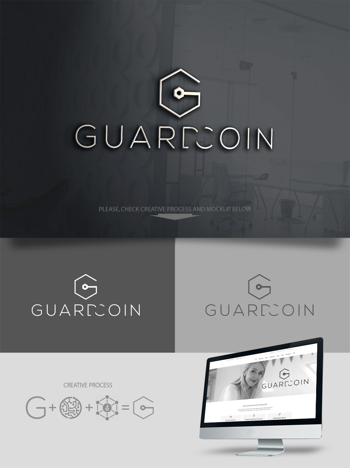 Logo Design by rafaeldsgn for Guardcoin | Design #17668732