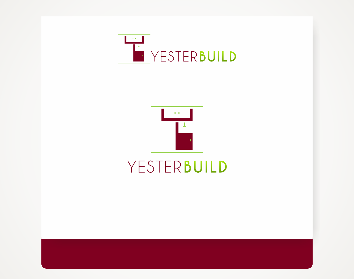 Logo Design by Savana for YesterBuild | Design #17681715