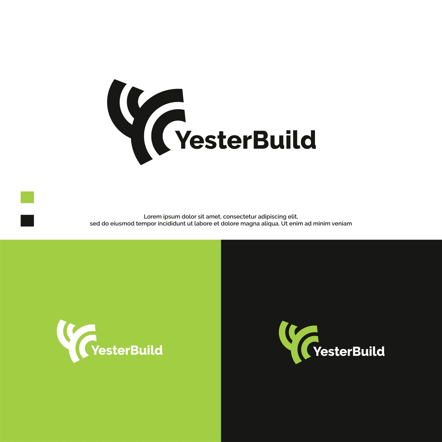 Logo Design by iyanbukan 2 for YesterBuild | Design #17678967