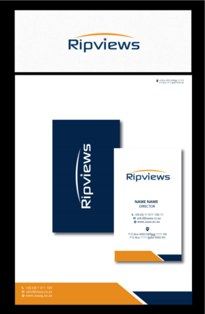 Logo Design by zebronicgraphic for Ripview | Design: #17682958
