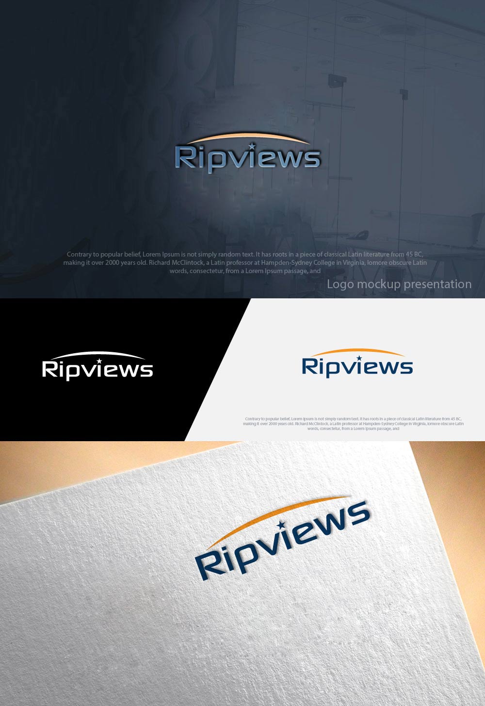 Logo-Design von zebronicgraphic für Ripview | Design #17682962