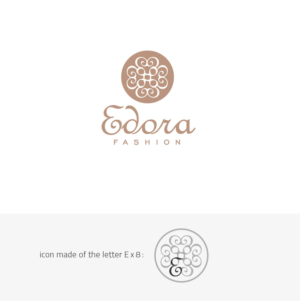 EDORA (possibly with a signature by Teodora Umbrarescu) | Diseño de Logo por Birdcage