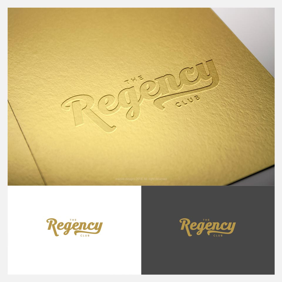 Logo Design by madeli for The Regency Club | Design #17672754