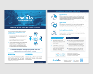 Brochure pages - 2  8,1/2 x 11 handouts for tradeshow | Diseño de Flyer por Eggo May P