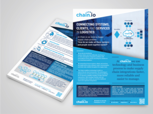 Flyer Design by Mothy for Chain.io | Design: #17701321