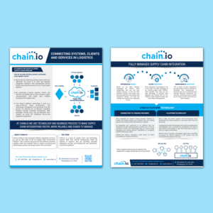 Flyer Design by Deepak_9_Malhotra for Chain.io | Design: #17740015
